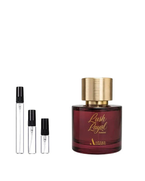 Aroma Concepts Lush Layal Intense sample – decant in glazen sprayflesje (2, 5 of 10 ml)