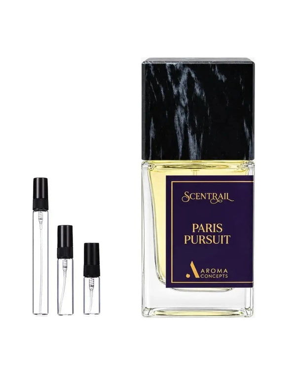 Aroma Concepts Scentrail Paris Pursuit sample – decant in glazen sprayflesje (2, 5 of 10 ml)