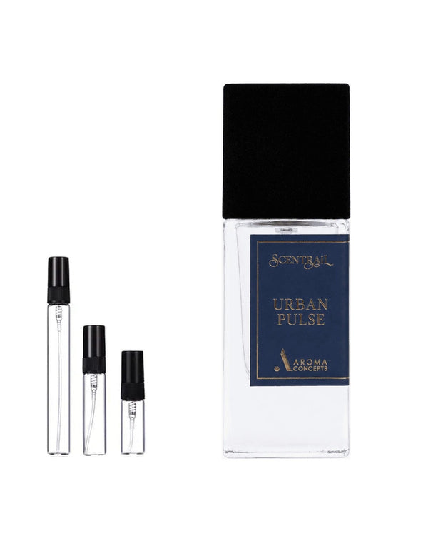 Aroma Concepts Scentrail Urban Pulse sample – decant in glazen sprayflesje (2, 5 of 10 ml)