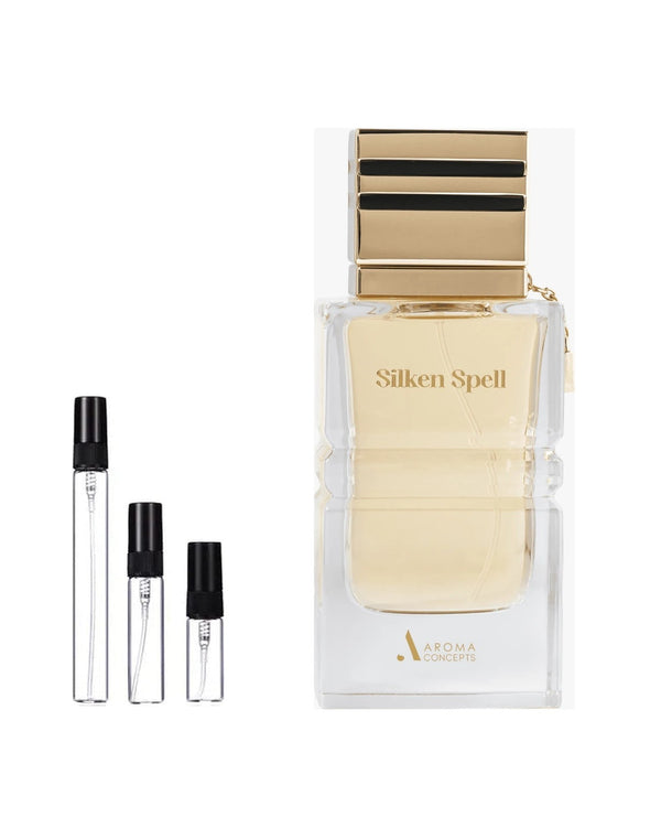 Aroma Concepts Silken Spell sample – decant in glazen sprayflesje (2, 5 of 10 ml)