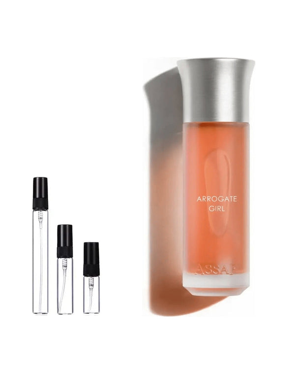 Assaf Arrogate Girl sample – decant in glazen sprayflesje (2, 5 of 10 ml)