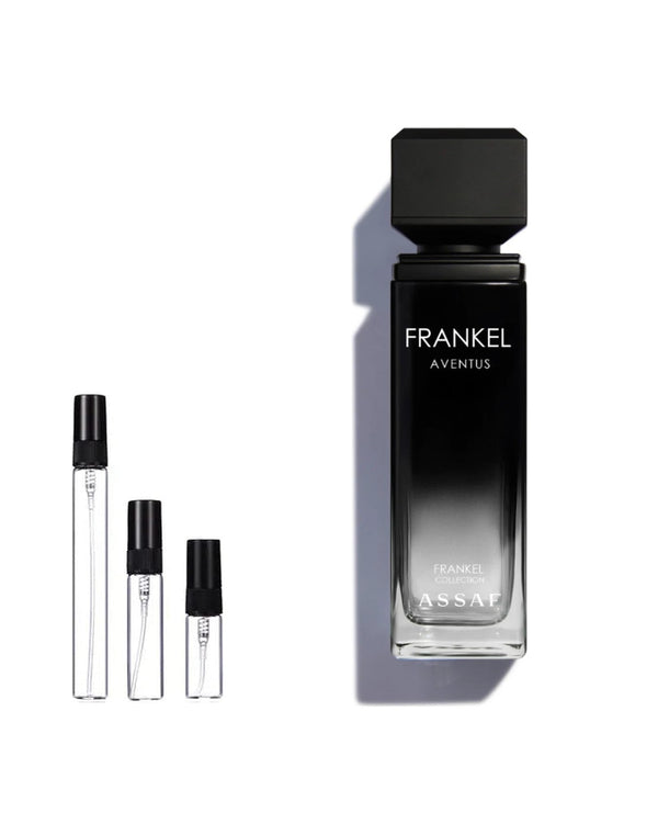 Assaf Frankel Aventus Intense sample – decant in glazen sprayflesje (2, 5 of 10 ml)