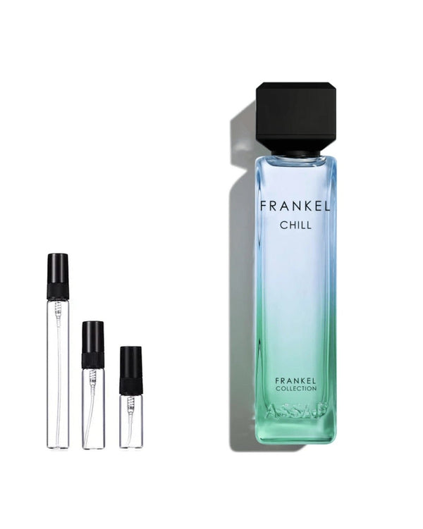 Assaf Frankel Chill sample – decant in glazen sprayflesje (2, 5 of 10 ml)