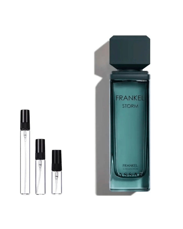 Assaf Frankel Storm sample – decant in glazen sprayflesje (2, 5 of 10 ml)