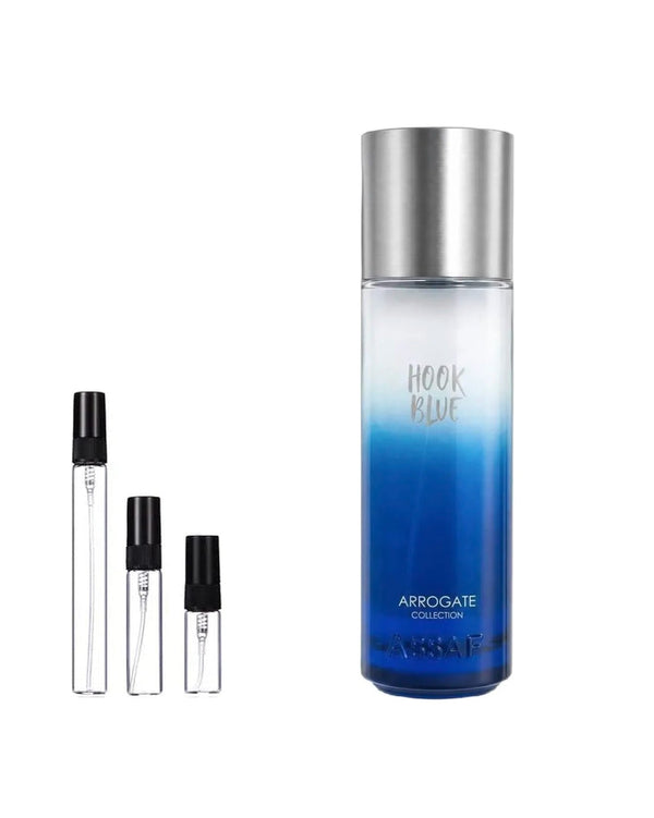 Assaf Hook Blue sample – decant in glazen sprayflesje (2, 5 of 10 ml)