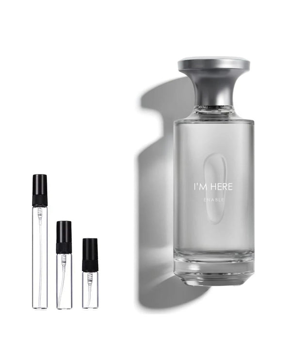 Assaf I Am Here sample – decant in glazen sprayflesje (2, 5 of 10 ml)