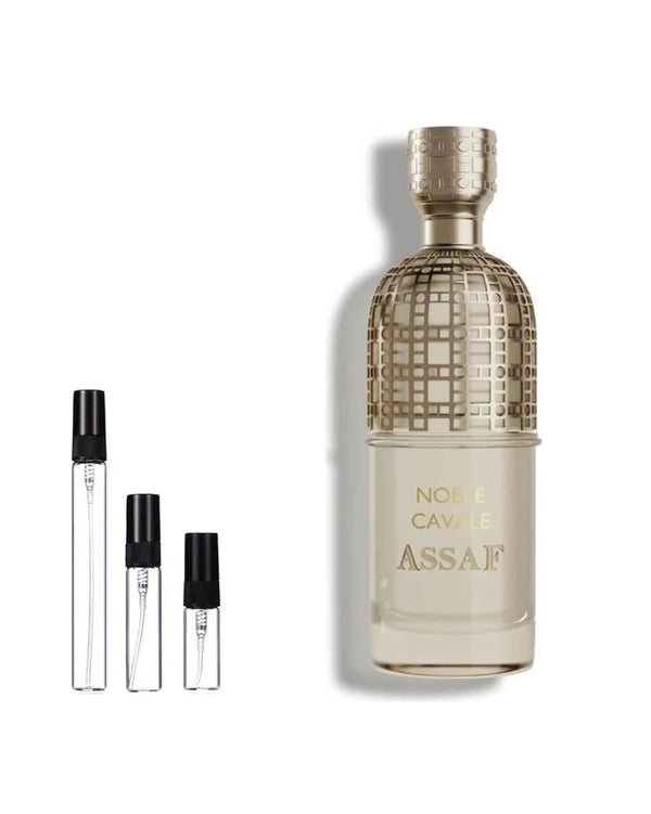 Assaf Noble Cavale sample – decant in glazen sprayflesje (2, 5 of 10 ml)