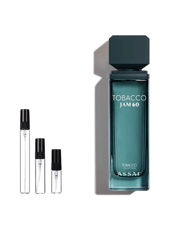 Assaf Tobacco Jam 60 sample – decant in glazen sprayflesje (2, 5 of 10 ml)