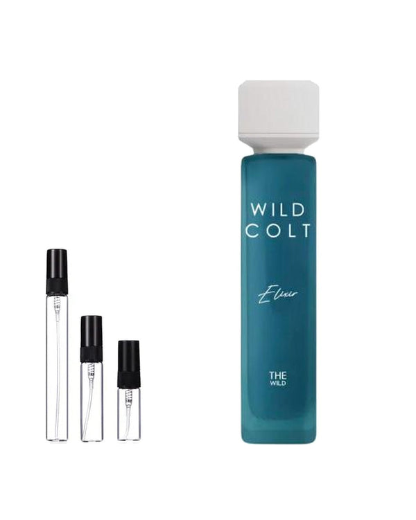 Assaf Wild Colt Elixir sample – decant in glazen sprayflesje (2, 5 of 10 ml)