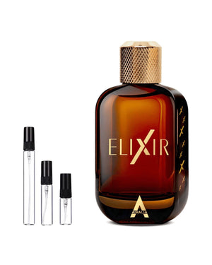 Atralia Elixir sample – decant in glazen sprayflesje (2, 5 of 10 ml)