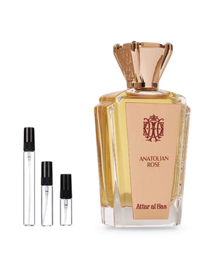Attar Al Has Anatolian Rose sample – decant in glazen sprayflesje (2, 5 of 10 ml)