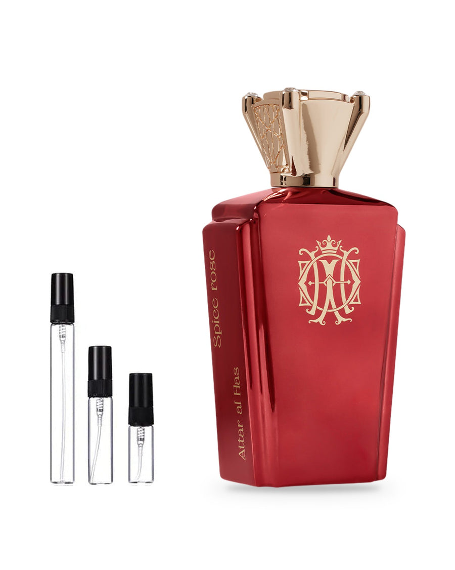 Attar Al Has Spice Rose sample – decant in glazen sprayflesje (2, 5 of 10 ml)