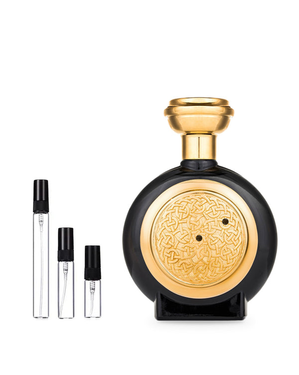 Boadicea the Victorious Carbon Sapphire Supercharged sample – decant in glazen sprayflesje (2, 5 of 10 ml)