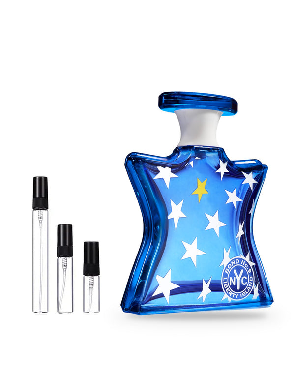 Bond No. 9 Liberty Island sample – decant in glazen sprayflesje (2, 5 of 10 ml)