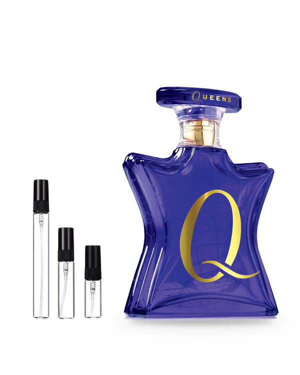 Bond No. 9 Queens sample – decant in glazen sprayflesje (2, 5 of 10 ml)