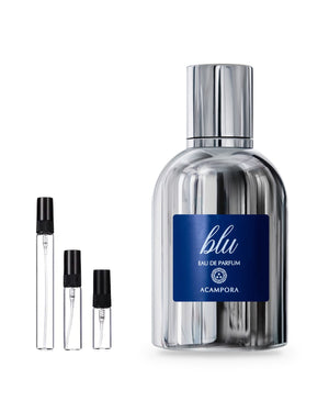 Bruno Acampora Blu sample – decant in glazen sprayflesje (2, 5 of 10 ml)