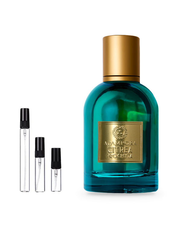 Bruno Acampora Citrea Prochyta sample – decant in glazen sprayflesje (2, 5 of 10 ml)