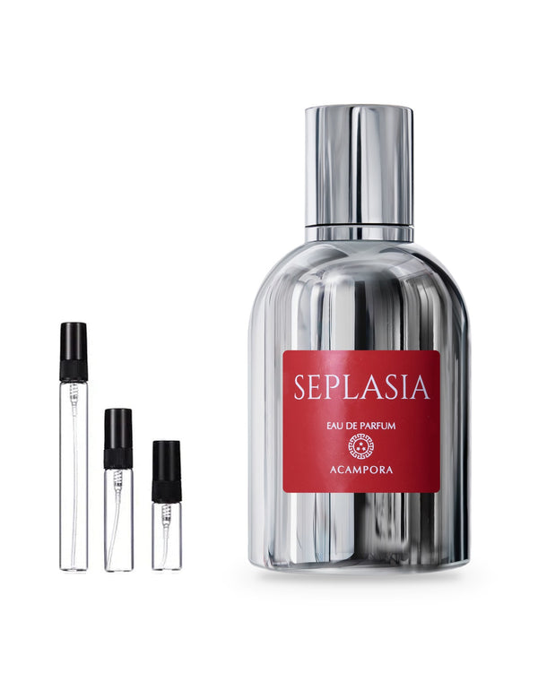 Bruno Acampora Seplasia sample – decant in glazen sprayflesje (2, 5 of 10 ml)