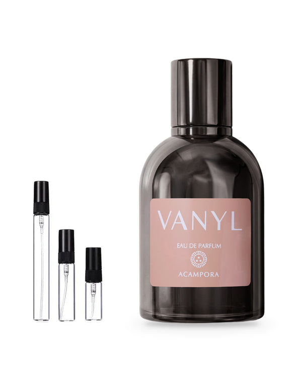 Bruno Acampora Vanyl sample – decant in glazen sprayflesje (2, 5 of 10 ml)