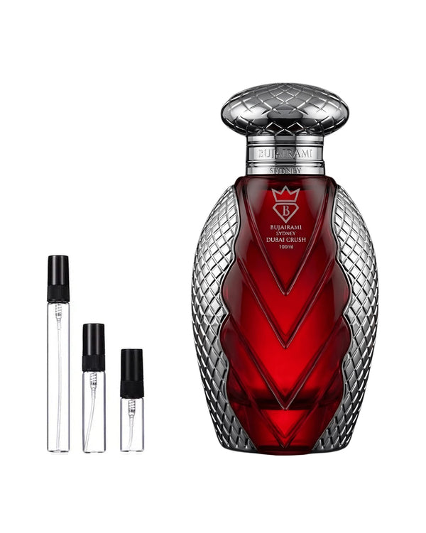 Bujairami Dubai Crush sample – decant in glazen sprayflesje (2, 5 of 10 ml)