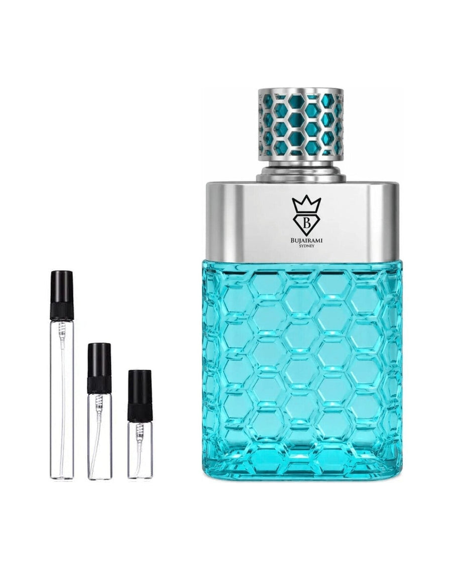 Bujairami No Limit sample – decant in glazen sprayflesje (2, 5 of 10 ml)