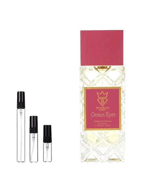 Bujairami Ocean Eyes sample – decant in glazen sprayflesje (2, 5 of 10 ml)