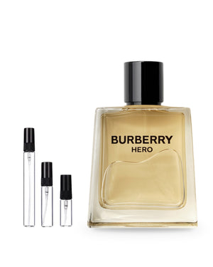 Burberry Hero sample – decant in glazen sprayflesje (2, 5 of 10 ml)