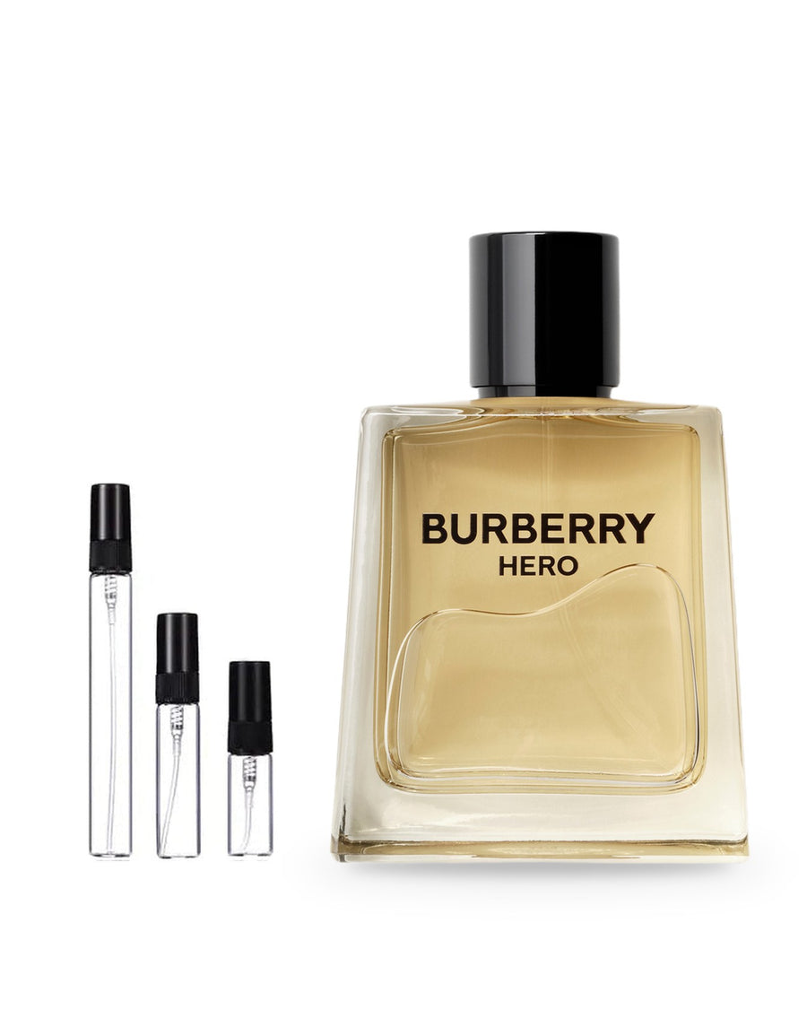 Burberry Hero sample – decant in glazen sprayflesje (2, 5 of 10 ml)