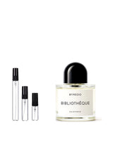 Byredo Bibliothèque sample – decant in glazen sprayflesje (2, 5 of 10 ml)