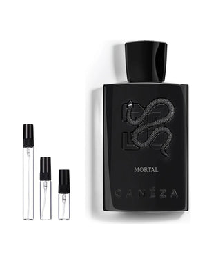 Caneza Mortal sample – decant in glazen sprayflesje (2, 5 of 10 ml)