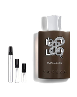 Caneza Oud Essence sample – decant in glazen sprayflesje (2, 5 of 10 ml)