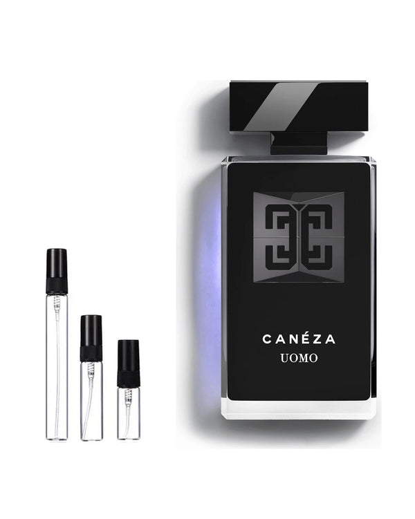 Caneza Uomo sample – decant in glazen sprayflesje (2, 5 of 10 ml)