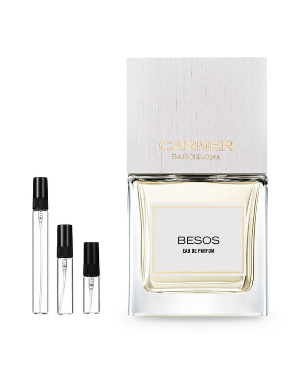 Carner Barcelona Besos sample – decant in glazen sprayflesje (2, 5 of 10 ml)