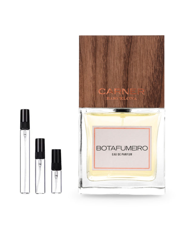 Carner Barcelona Botafumeiro sample – decant in glazen sprayflesje (2, 5 of 10 ml)