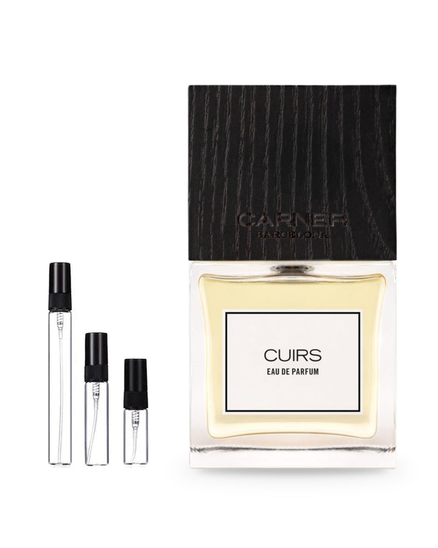 Carner Barcelona Cuirs sample – decant in glazen sprayflesje (2, 5 of 10 ml)