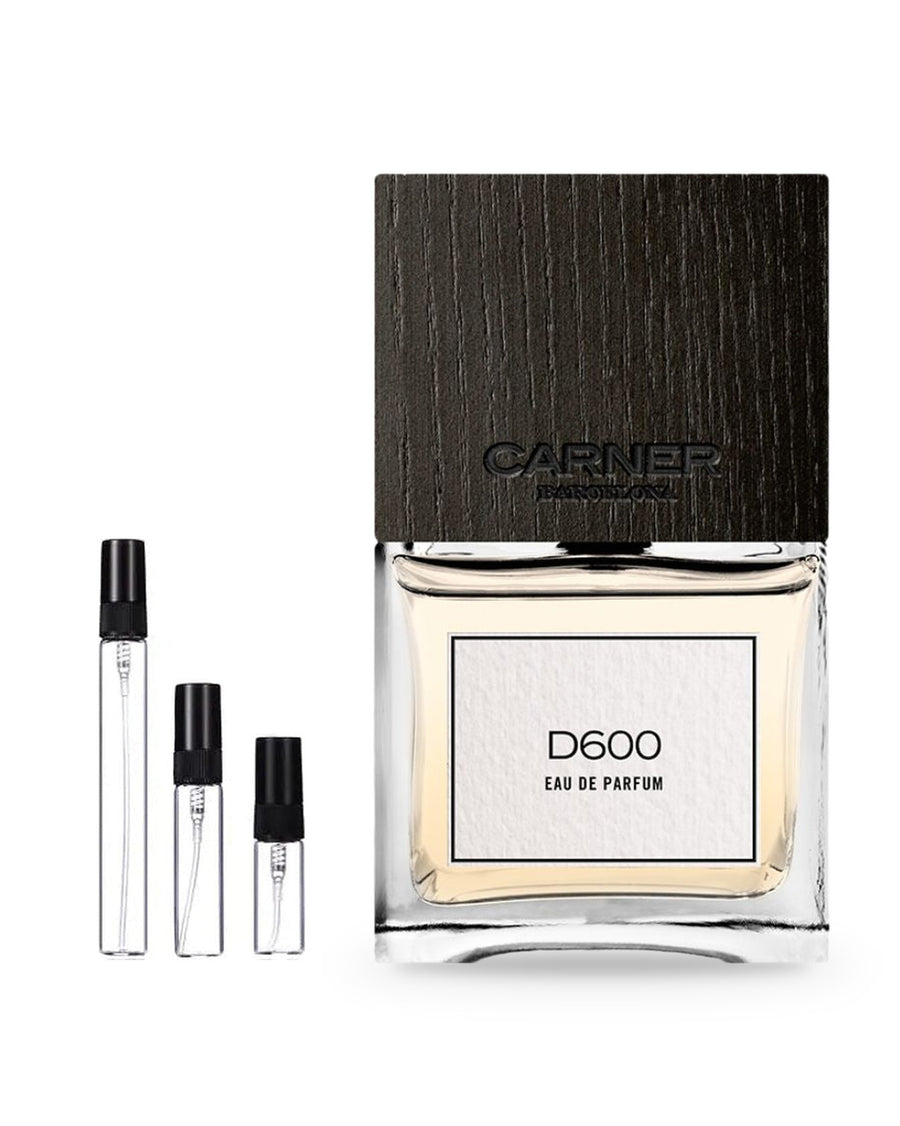 Carner Barcelona D600 sample – decant in glazen sprayflesje (2, 5 of 10 ml)