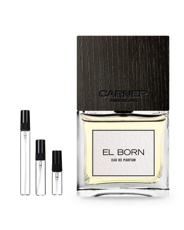 Carner Barcelona El Born sample – decant in glazen sprayflesje (2, 5 of 10 ml)