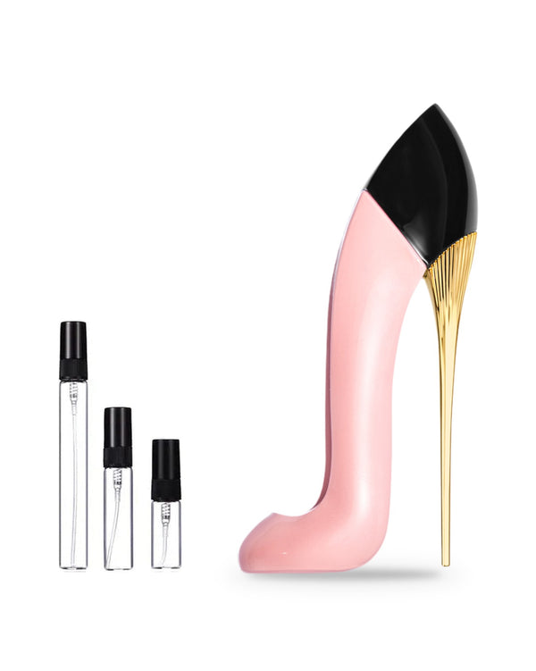 Carolina Herrera Good Girl Blush sample – decant in glazen sprayflesje (2, 5 of 10 ml)