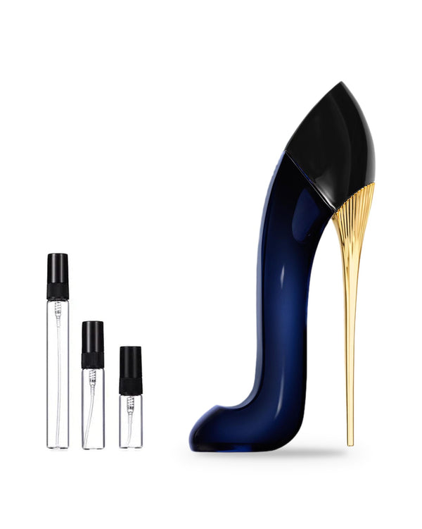 Carolina Herrera Good Girl sample – decant in glazen sprayflesje (2, 5 of 10 ml)