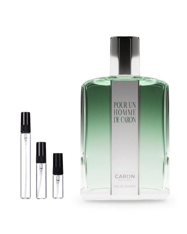 Caron Pour Un Homme De Caron sample – decant in glazen sprayflesje (2, 5 of 10 ml)