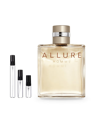 Chanel Allure Homme sample – decant in glazen sprayflesje (2, 5 of 10 ml)