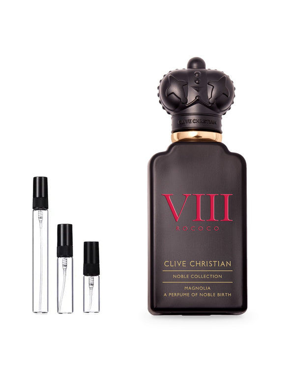 Clive Christian Magnolia sample – decant in glazen sprayflesje (2, 5 of 10 ml)
