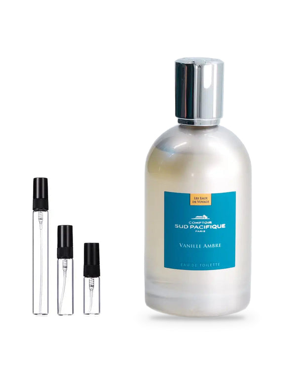 Comptoir Sud Pacifique Vanille Ambre sample – decant in glazen sprayflesje (2, 5 of 10 ml)