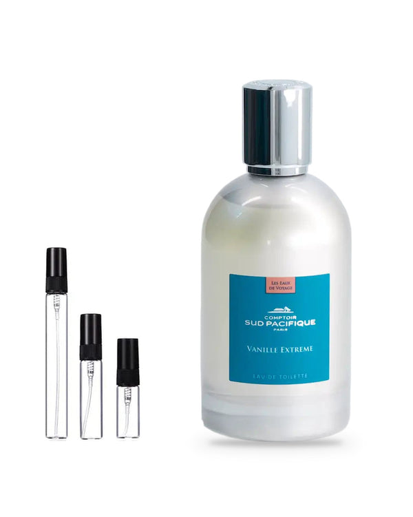 Comptoir Sud Pacifique Vanille Extreme sample – decant in glazen sprayflesje (2, 5 of 10 ml)