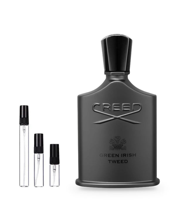 Creed Green Irish Tweed sample – decant in glazen sprayflesje (2, 5 of 10 ml)