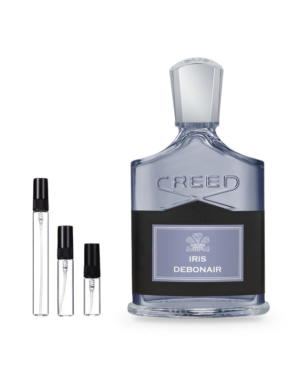 Creed Iris Debonair sample – decant in glazen sprayflesje (2, 5 of 10 ml)