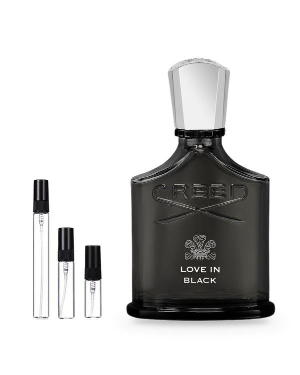 Creed Love in Black sample – decant in glazen sprayflesje (2, 5 of 10 ml)