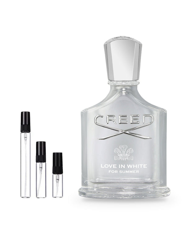 Creed Love in White for Summer sample – decant in glazen sprayflesje (2, 5 of 10 ml)