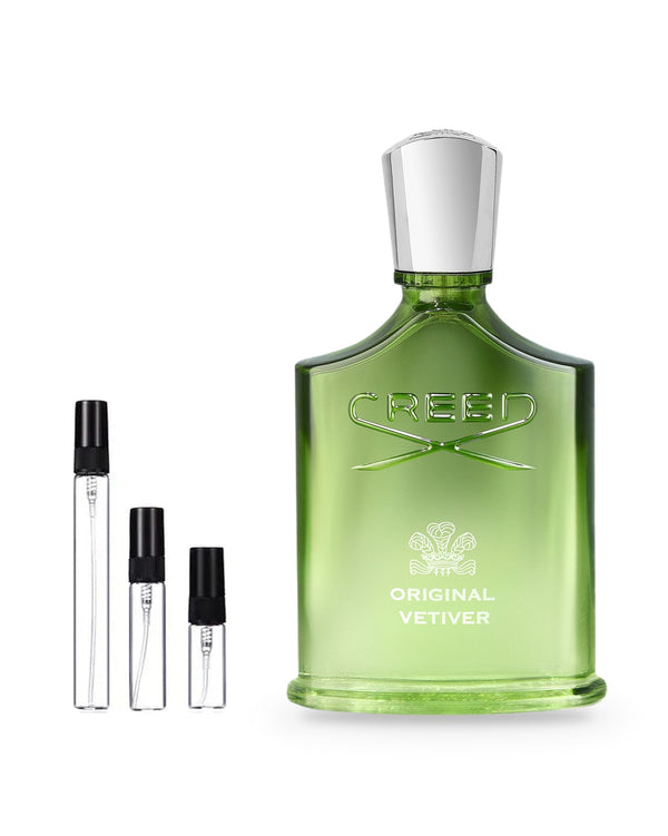 Creed Original Vetiver sample – decant in glazen sprayflesje (2, 5 of 10 ml)