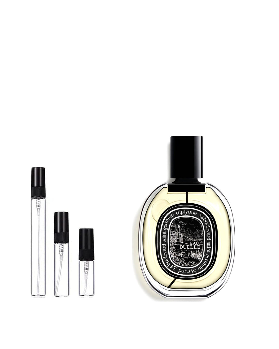 Diptyque Eau Duelle sample – decant in glazen sprayflesje (2, 5 of 10 ml)